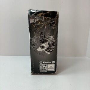 Acerbis Fork Shoe Protectors - Black Plastic Motorcycle Universal Fit Front